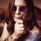Ozzy Osbourne poses for a portrait in London in 1991. 